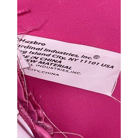 My Little Pony Pink Rainbow Magic Fabric Storage Tote Case 6x6 Satin Hasbro - Picture 4 of 10